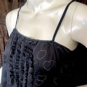 Silk spaghetti strap camisole